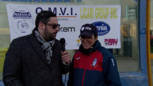 VIDEO – Mister Valeria Anteri commenta CF Marsala – Vigor CP